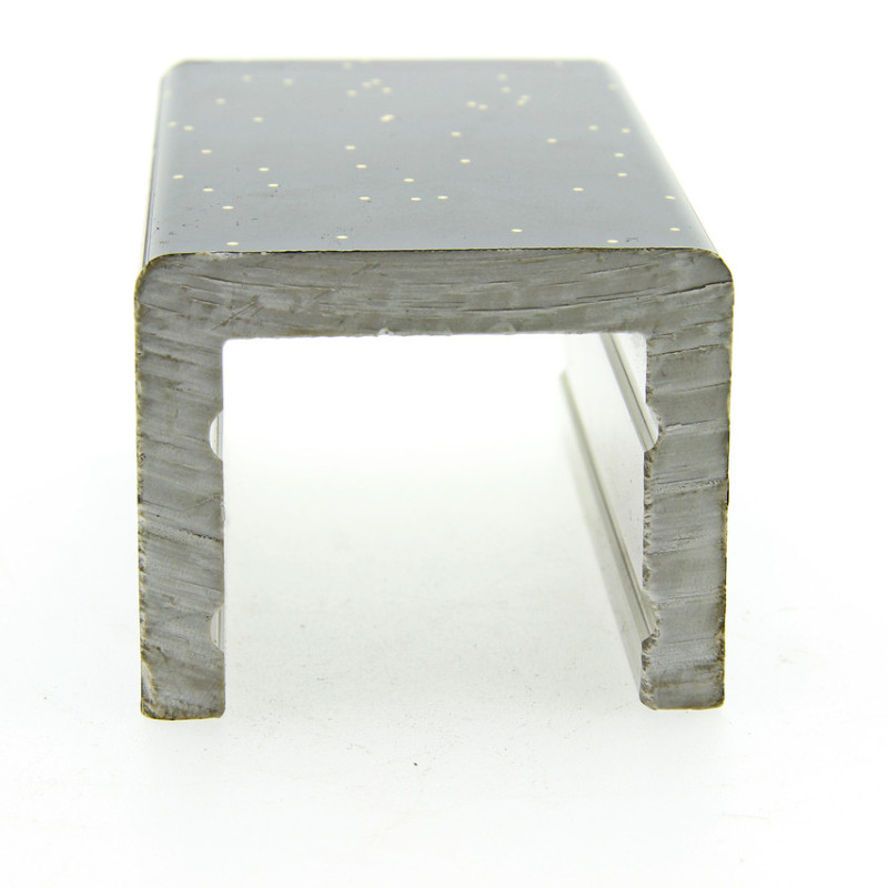 Борт для душового піддону, чорний (ФС802) 50х60 мм. довжиною 2000 м \ п