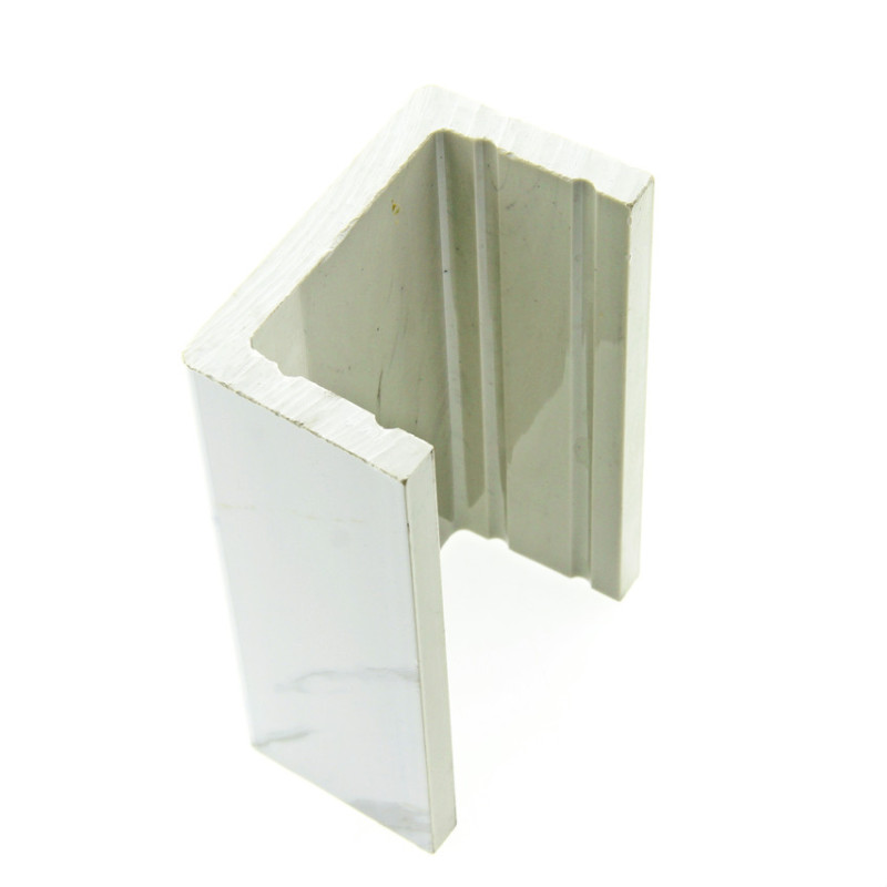 Борт для душового піддону, білий (ФС803) 50х80 мм. довжиною 2000 м \ п