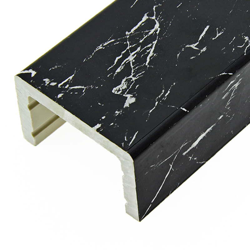 Борт для душового піддону, чорний (ФС804) 50х80 мм. довжиною 2000 м \ п