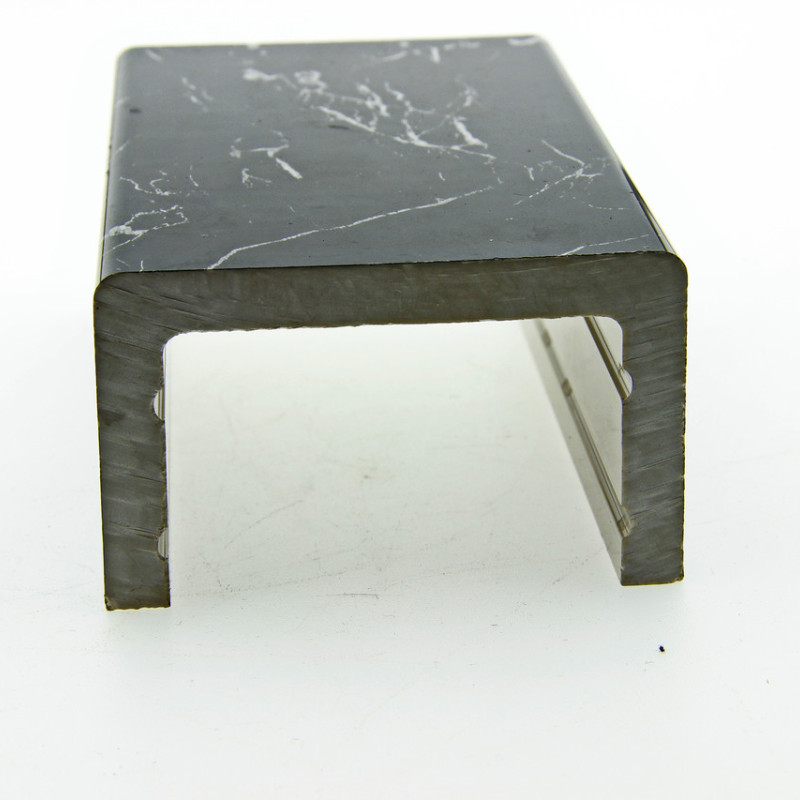 Борт для душового піддону, чорний (ФС804) 50х80 мм. довжиною 2000 м \ п