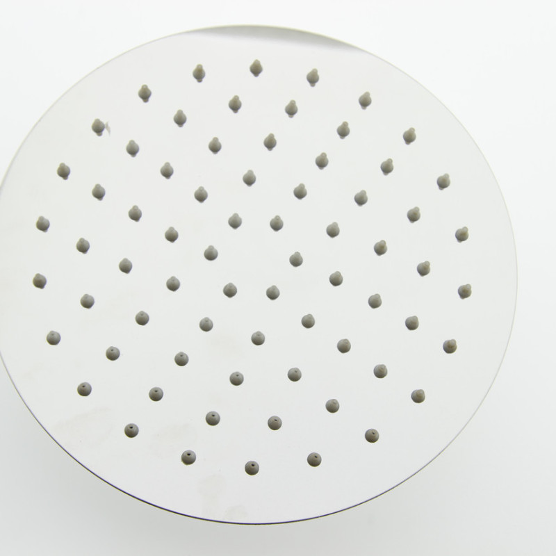 Душ стельовий, із нержавіючої сталі, діаметром 200 мм. ( Л 200 СС ) шток з зовнішньою різьбою.