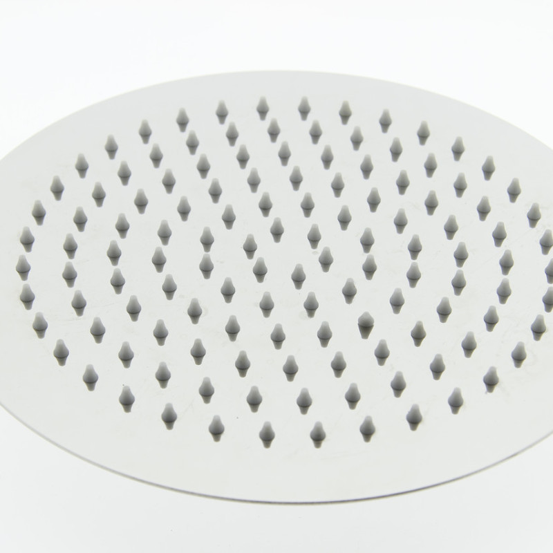 Душ стельовий, із нержавіючої сталі, діаметром 250 мм ( Л 250 СС ) шток з зовнішньою різьбою.