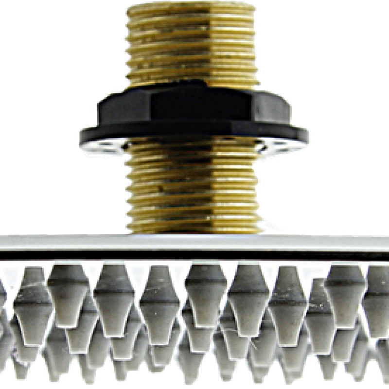 Душ стельовий, із нержавіючої сталі, діаметром 250 мм ( Л 250 СС ) шток з зовнішньою різьбою.