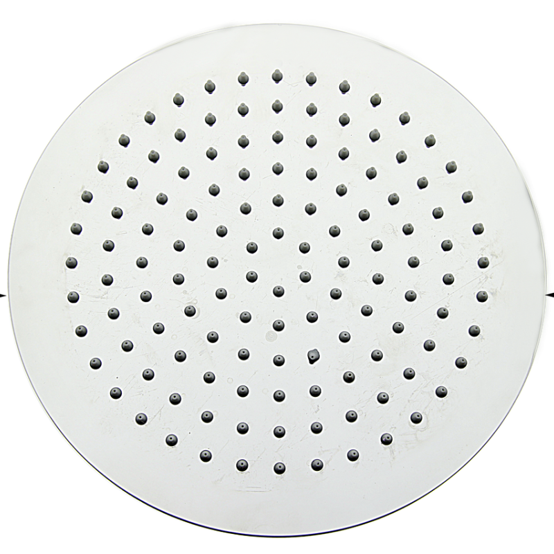 Душ стельовий, із нержавіючої сталі, діаметром 250 мм ( Л 250 СС ) шток з зовнішньою різьбою.