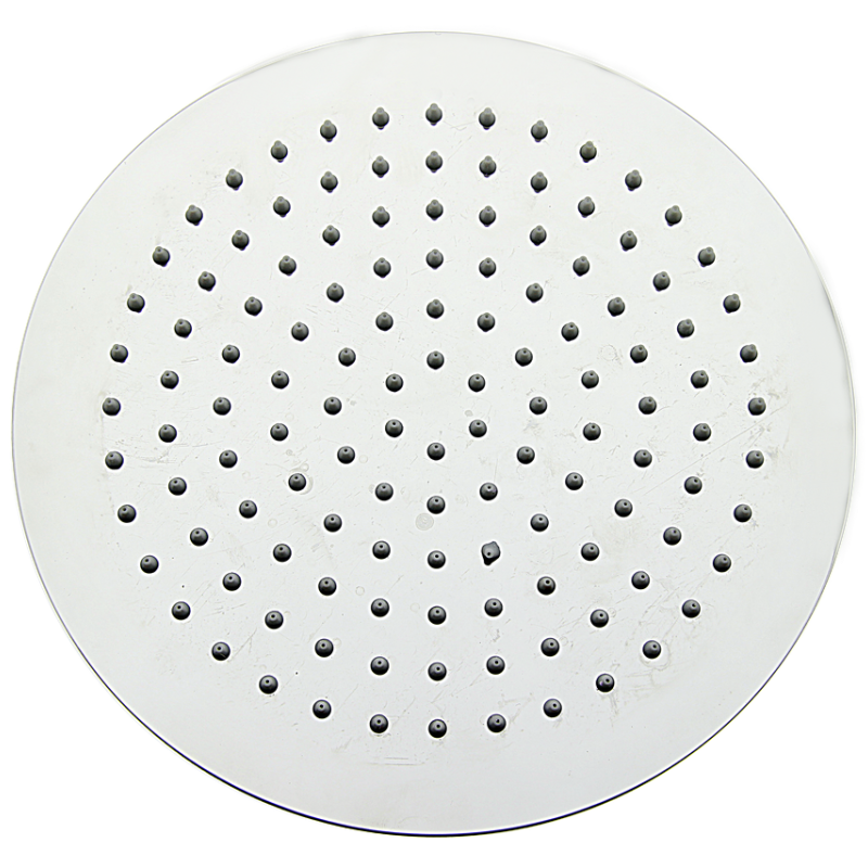 Душ стельовий, із нержавіючої сталі, діаметром 250 мм ( Л 250 СС ) шток з зовнішньою різьбою.