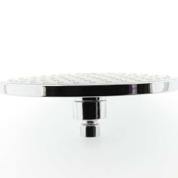 Лійка верхня, стельова для душу діаметром 200 мм. ( Л 736 ) з поворотним шарніром, пластикова.