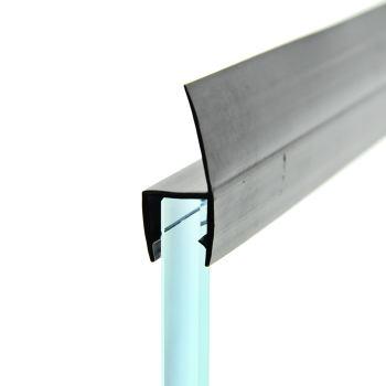 Ущільнювач для душової кабіни, чорний ( ФС0308 БЛ ) довжиною 2.2 м