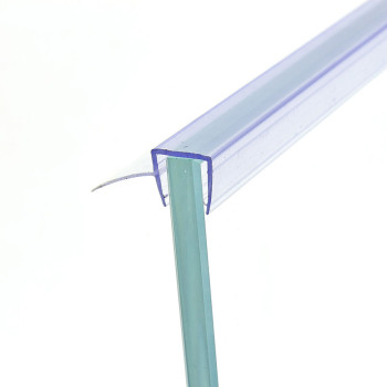 Ущільнювач для душової кабіни, бічний ( ФС 04 Д ) довжина 2 м. вія 10 мм.