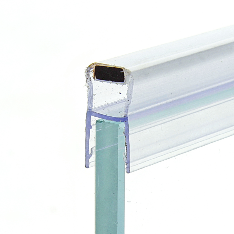 Магнитный уплотнитель для душевой кабины, прямой ( МС ПР ) длиной 2 м 10 мм