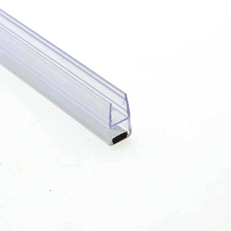 Магнитный уплотнитель для душевой кабины, прямой ( МС ПР ) длиной 2 м 10 мм