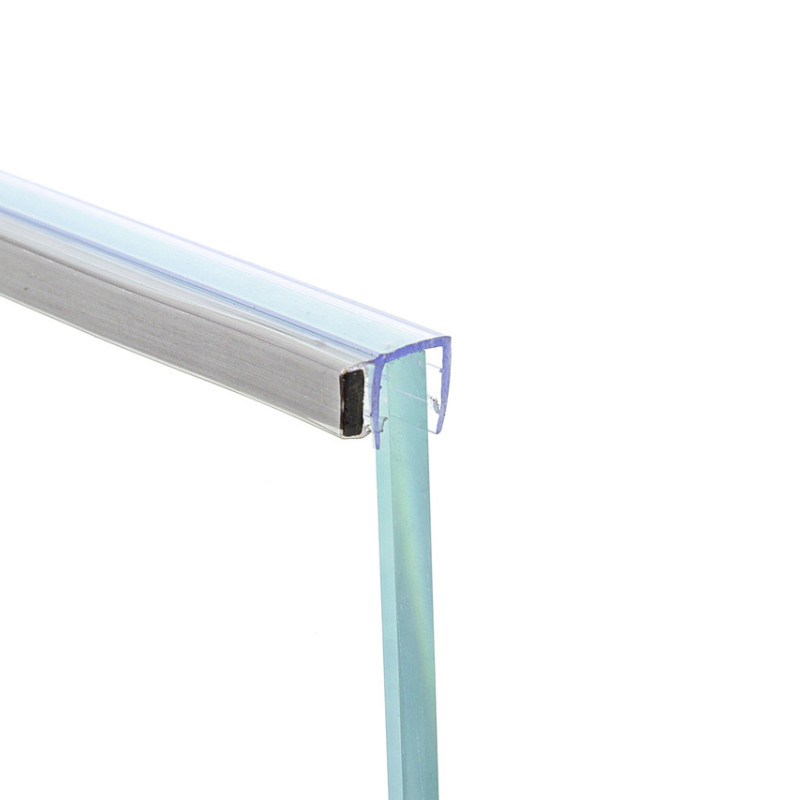 Магнітний ущільнювач для душової кабіни, магніт із боку (МСБ) завдовжки 2 м 8 мм, Синій