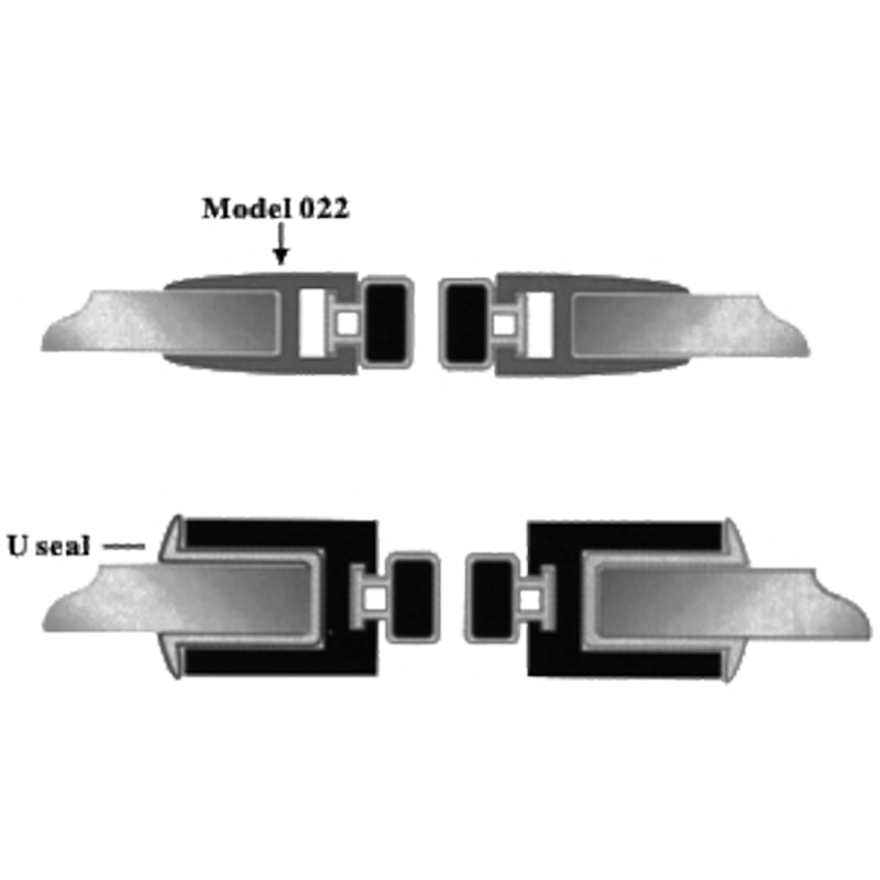 Магнітний ущільнювач для душової кабіни, м'який ( МС099 ) довжиною 2 м