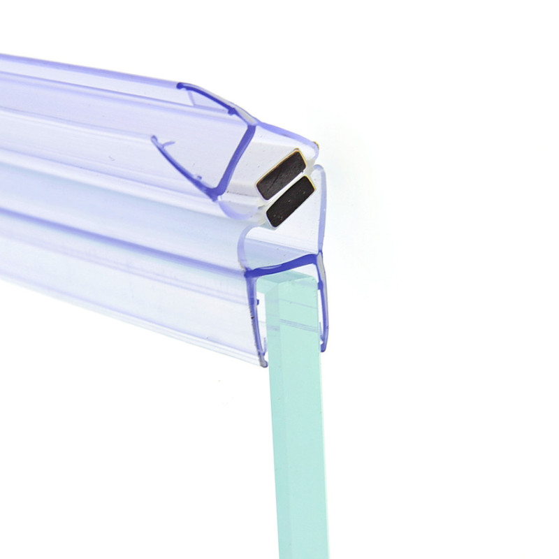 Магнітний ущільнювач для душової кабіни (МС35) для кабін 135° 10 мм 8 мм, Синій