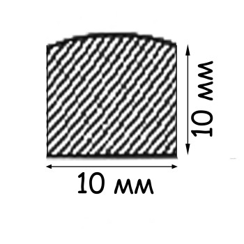 Акриловий поріг для дверного отвору (ФС107 10)