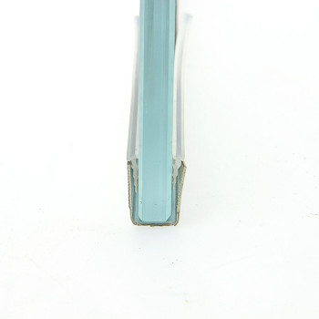 Профіль з нержавіючої сталі для кріплення скла товщиною 8 мм полірований ( Хром ) довжина 3 м.