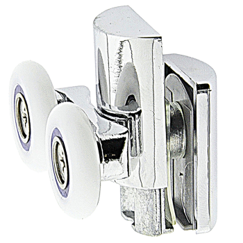 Ролики для душової кабіни подвійні, нижні, натискний ( В628 А )