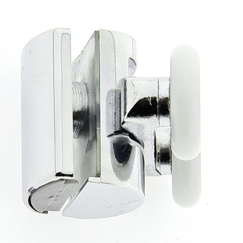 Ролики для душової кабіни подвійні, хромований, верхній ( В628 В )