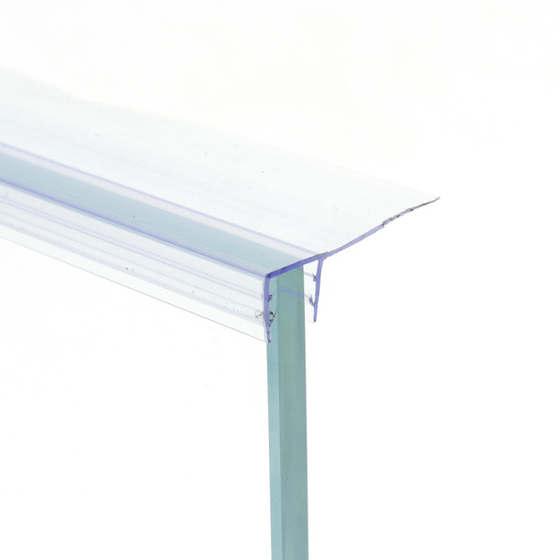 Ущільнювач для душової кабіни, бічний (F) довжина 2 м. Вія 25 мм.