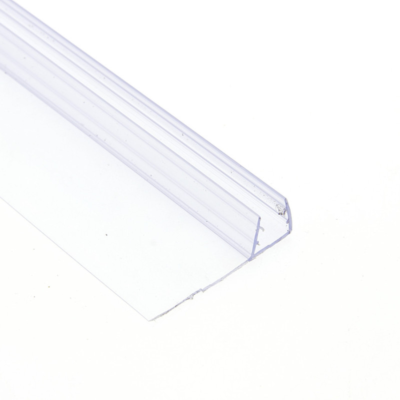 Ущільнювач для душової кабіни, бічний (F) довжина 2 м. Вія 25 мм.