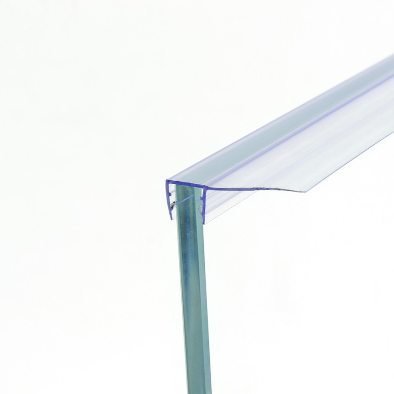 Ущільнювач для душової кабіни, бічний (F) довжина 2 м. Вія 25 мм.