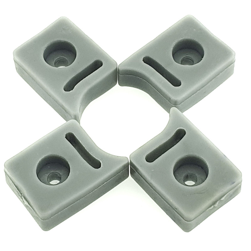 Стопор для дверей душових кабін ( Сірий )