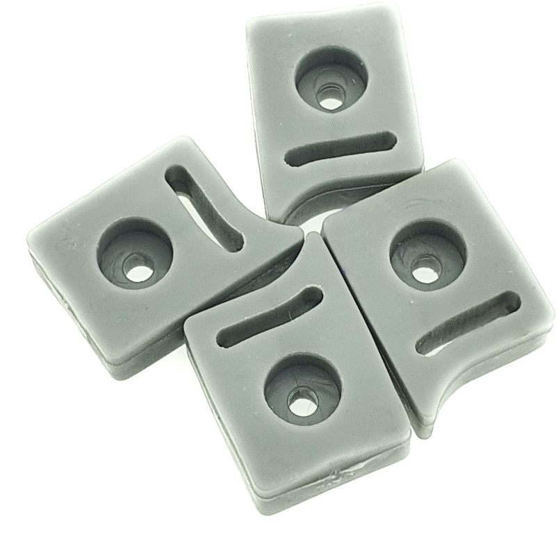 Стопор для дверей душових кабін ( Сірий )