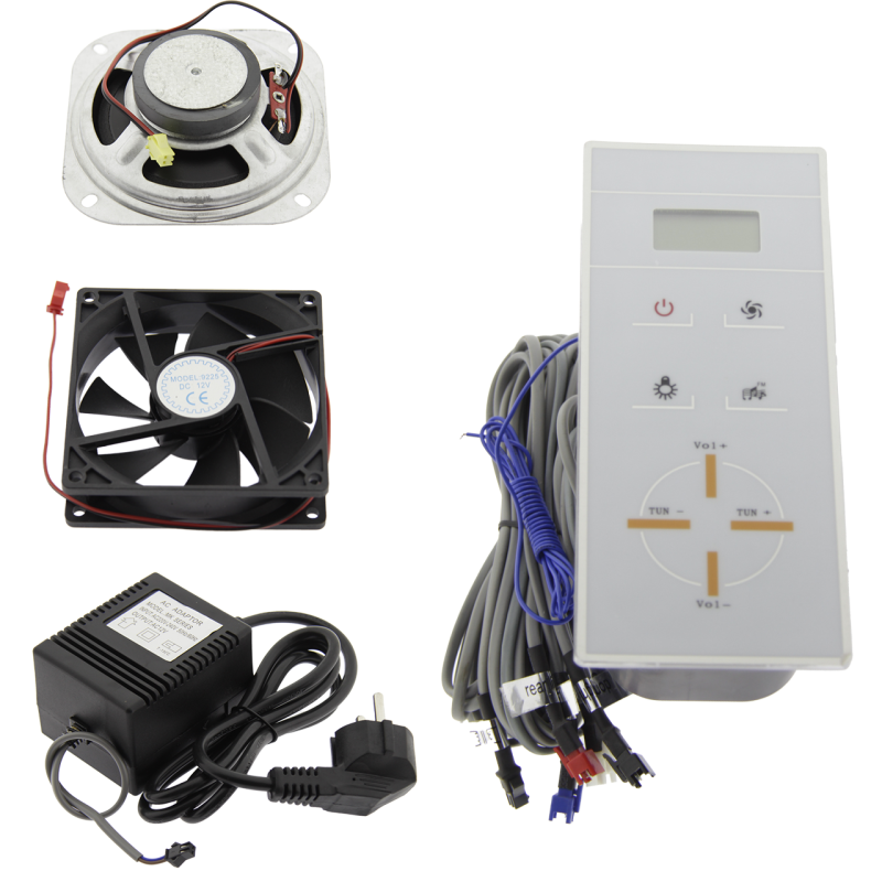 Пульт для душової кабіни (БУ 012) сенсорний, білий