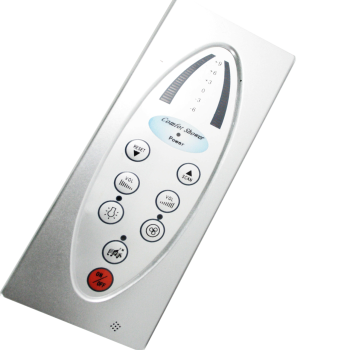 Пульт для душової кабіни (БУ 014) кнопковий. Пульт. блок живлення. кулер. динамік.