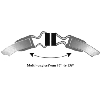 Магнітний ущільнювач для душової кабіни, плаваючий ( МСФ ) довжиною 2 м