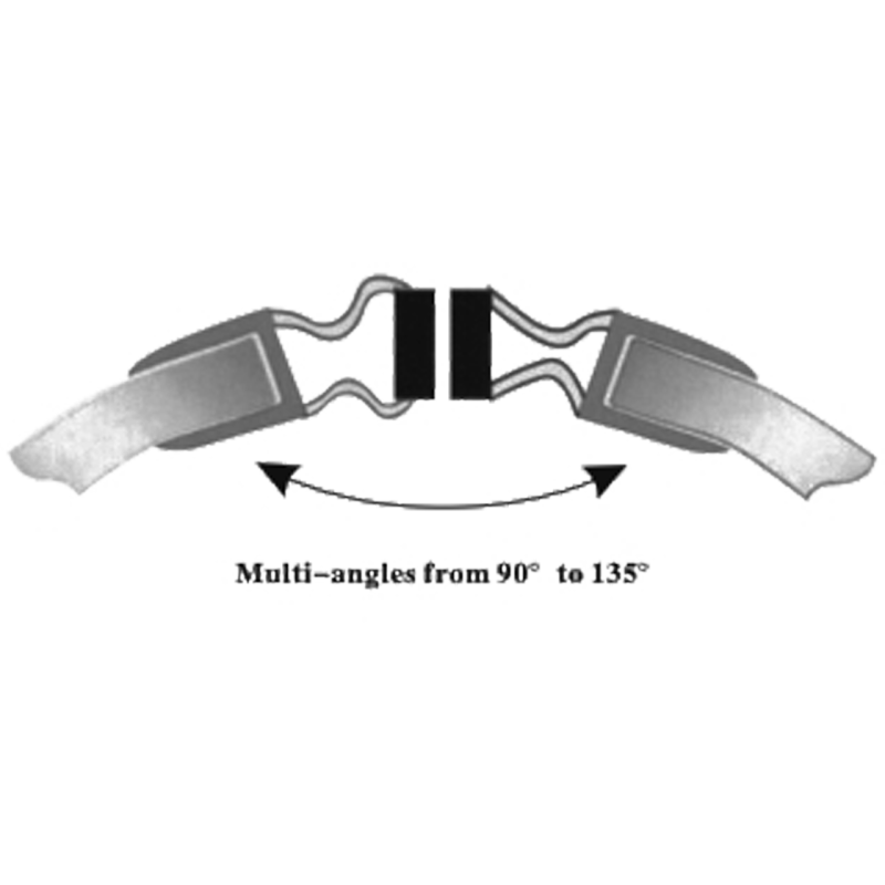 Магнітний ущільнювач для душової кабіни, плаваючий ( МСФ ) довжиною 2 м