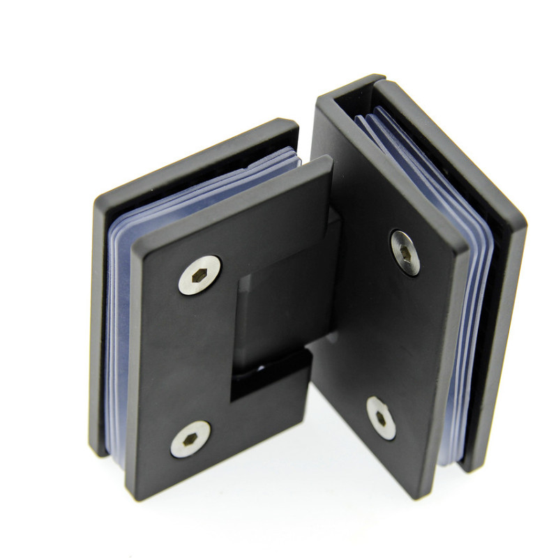 Петля для душової кабіни стіна - скло 90 градусів Сатин