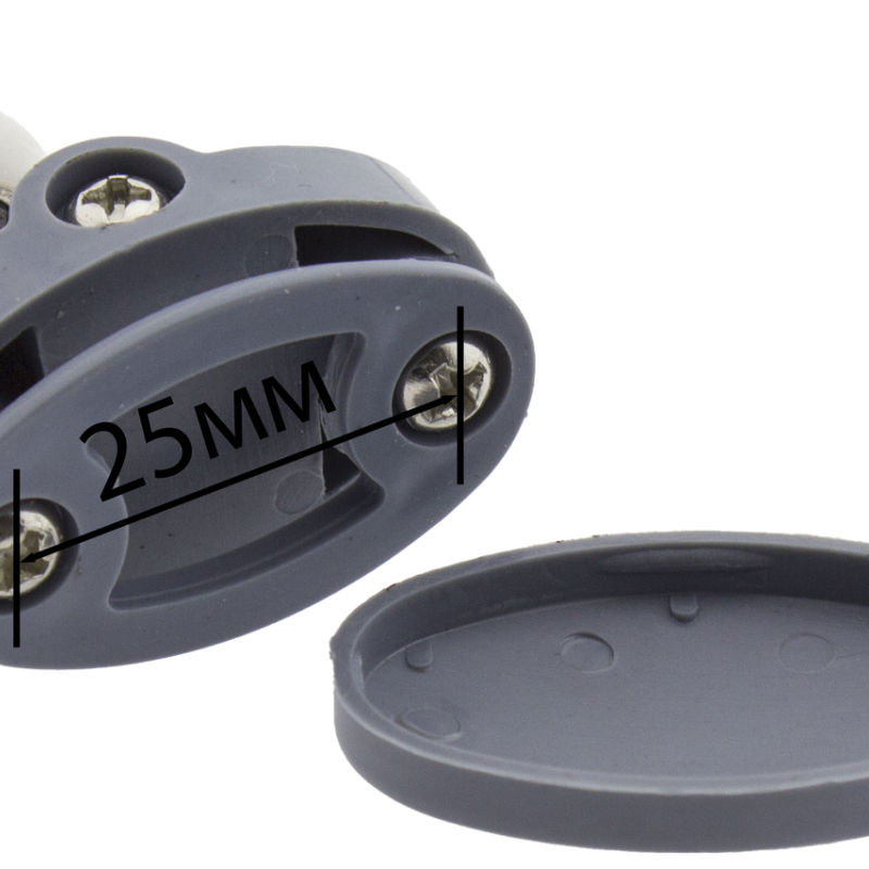 Ролики для душових кабін, комплект ( В-17 А+В ) 23 мм.