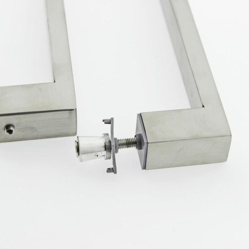 Ручка для скляних дверей (Н 036В ) Сатин. 200 мм.