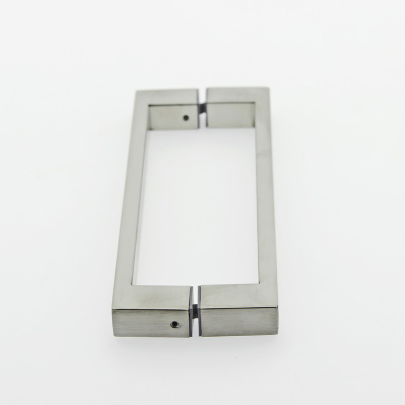 Ручка для скляних дверей (Н 036В ) Сатин. 200 мм.