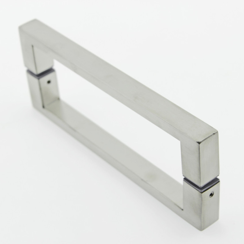 Ручка для скляних дверей (Н 036В ) Сатин. 200 мм.