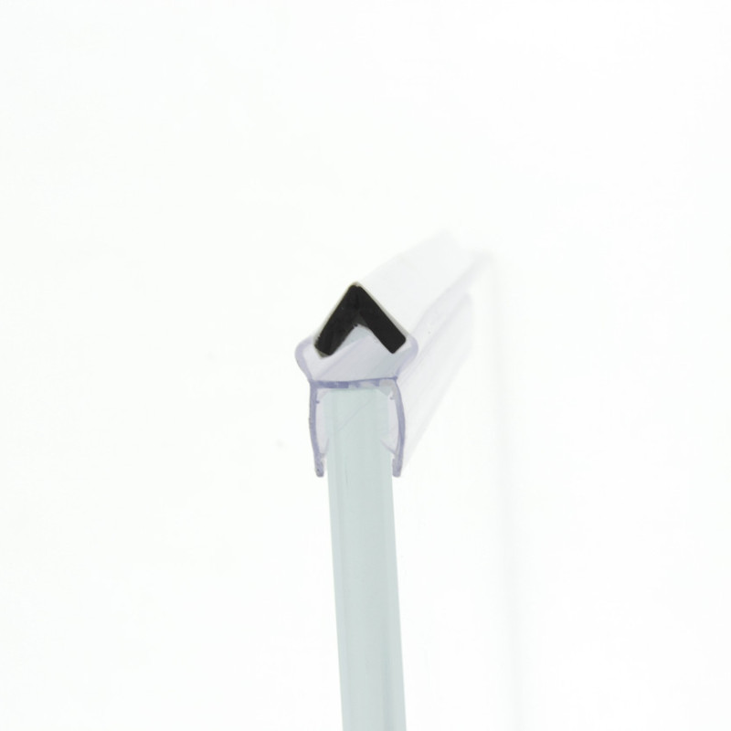 Магнітний ущільнювач для душової кабіни, прозорий ( МС0822КЛ ) довжиною 2,2 м