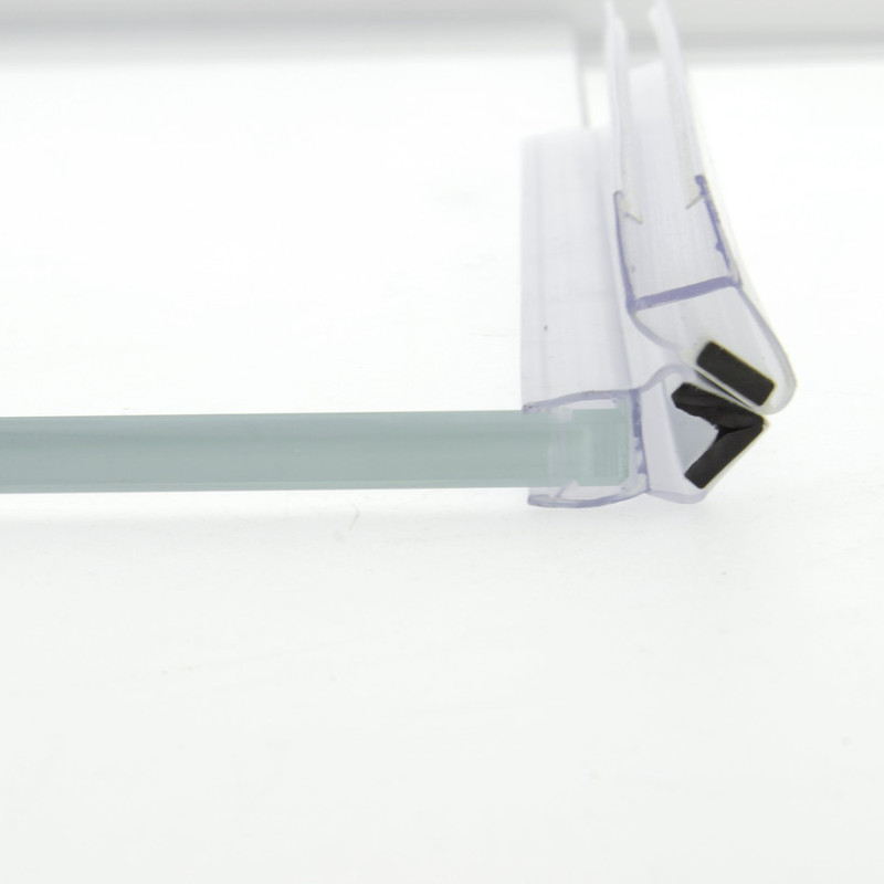 Магнітний ущільнювач для душової кабіни, прозорий ( МС0822КЛ ) довжиною 2,2 м