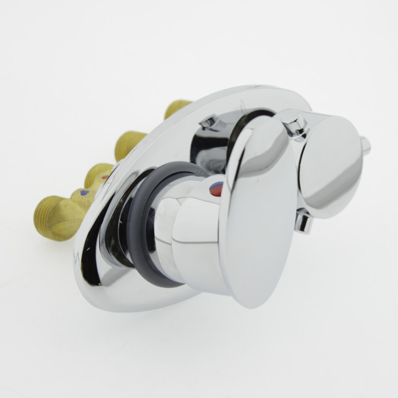 Ріжучий змішувач на борту ванни, 2-точковий перемикач (LT 201)