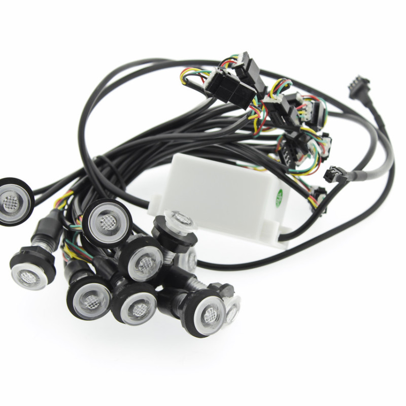 Водонепроникна лампа для басейну, гідромасажної ванни й душової кабіни (ТОПЛ01)