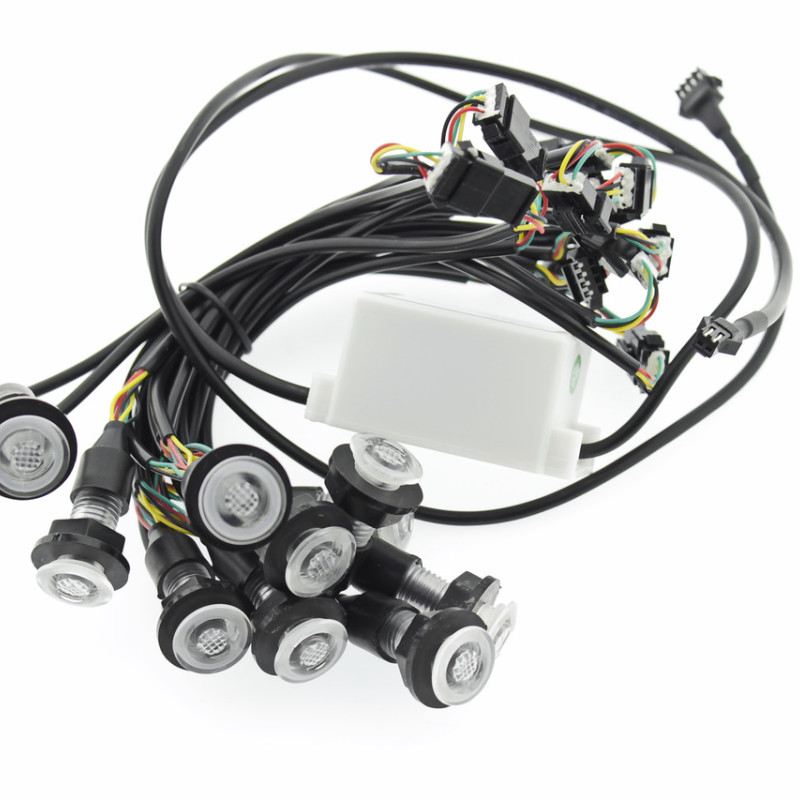 Водонепроникна лампа для басейну, гідромасажної ванни й душової кабіни (ТОПЛ01)