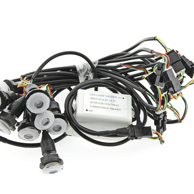 Водонепроникні лампи для басейну, гідромасажної ванни та душової кабіни (КС061)