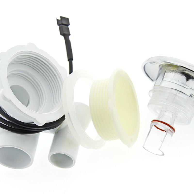 Форсунки для гідромасажної ванни з підсвічуванням води (ЛВД 01) комплект 6 шт.