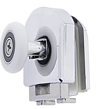 Ролик для душової кабіни нижній, хромований, одинарний, (В-902 А)