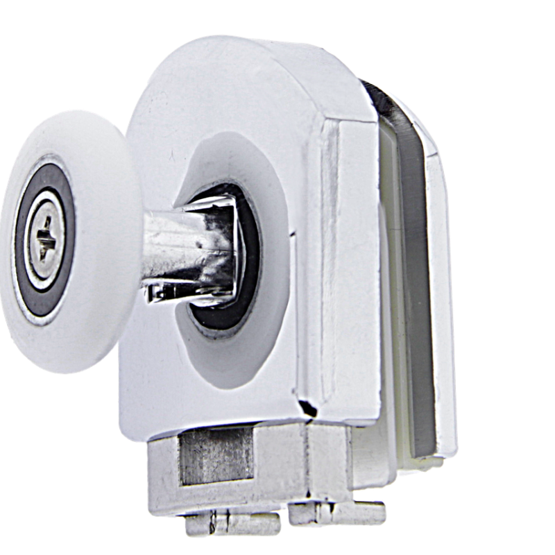 Ролик для душової кабіни нижній, хромований, одинарний, (В-902 А)