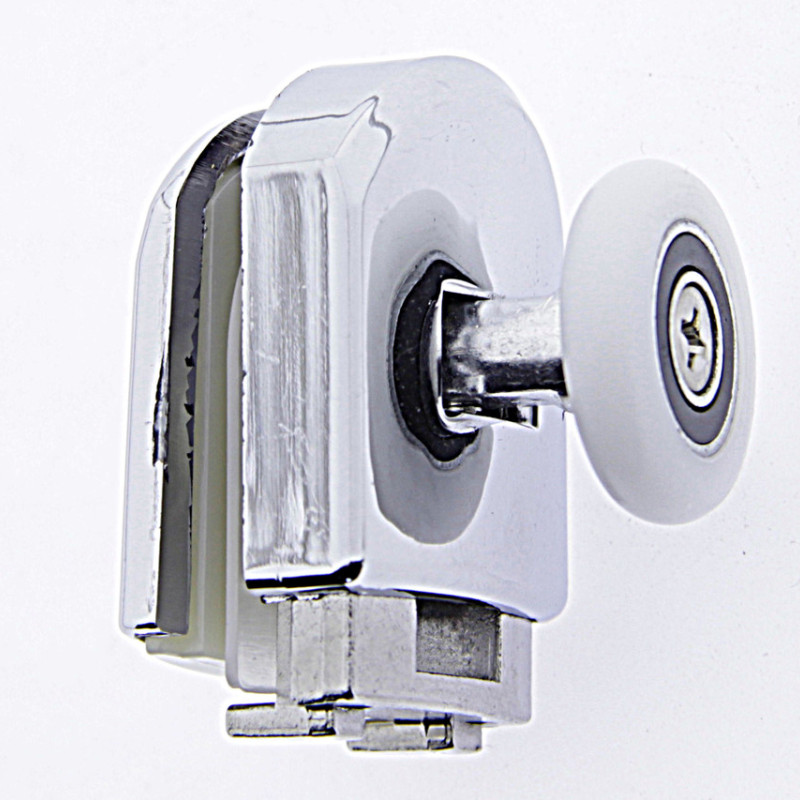 Ролик для душової кабіни нижній, хромований, одинарний, (В-902 А)