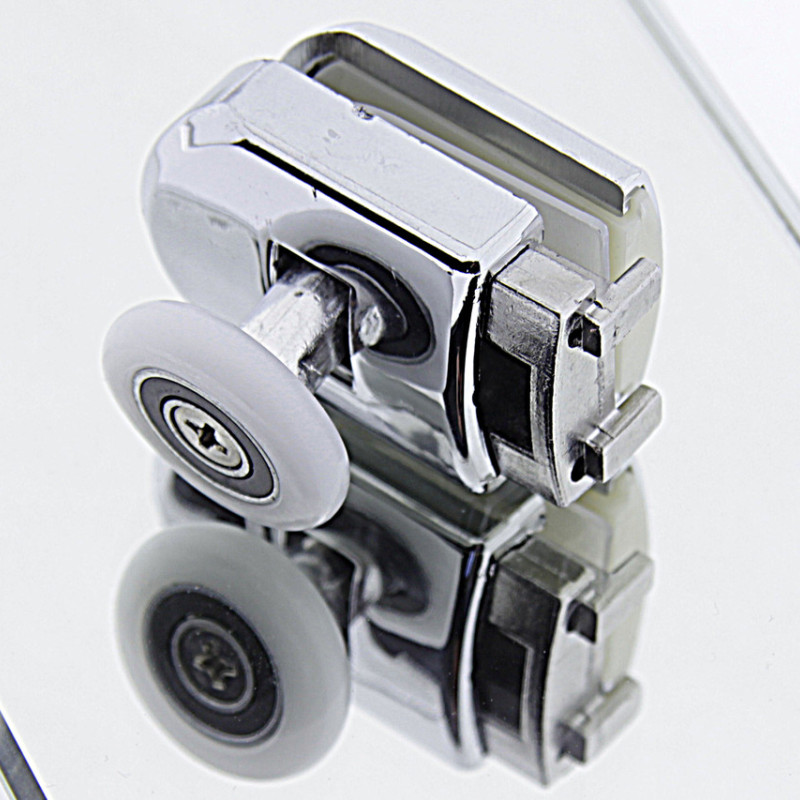 Ролик для душової кабіни нижній, хромований, одинарний, (В-902 А)