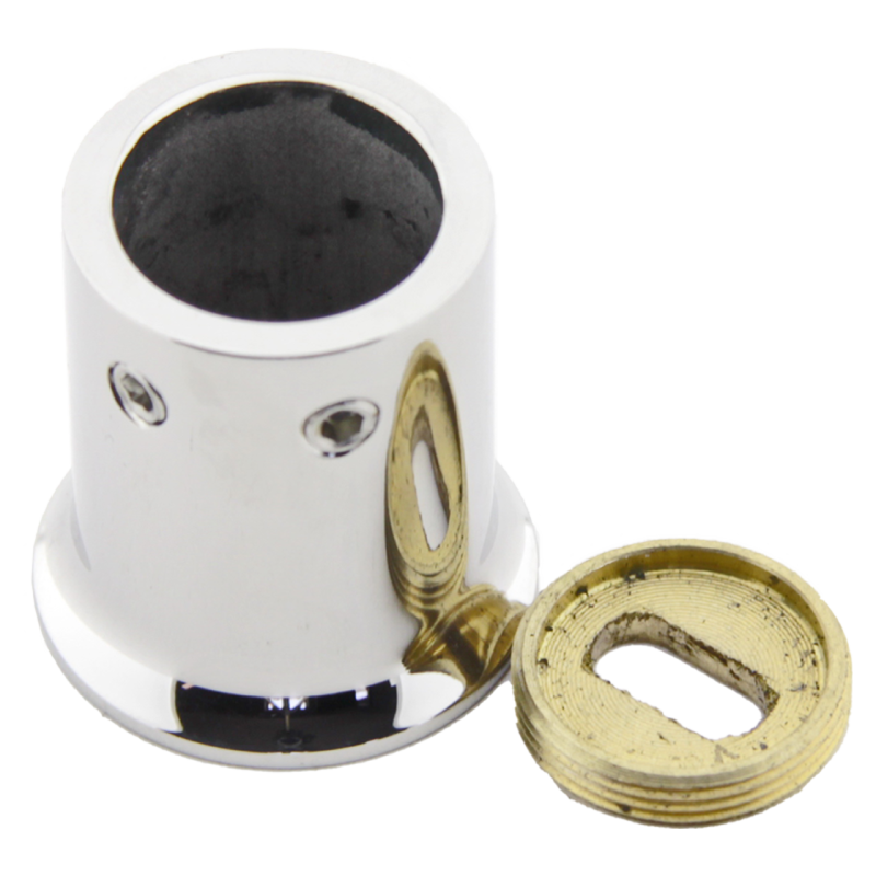 Кріплення труби 19 мм. до стіни ( КН07 ) з нержовіючої сталі.