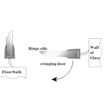 Ущільнювач для душової кабіни, (ФС 01) довжина 2 м. 6 мм.