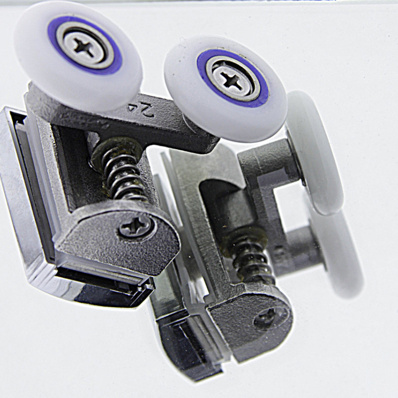 Ролики для душової кабины нижний, нажимной ( В623А ) 23мм