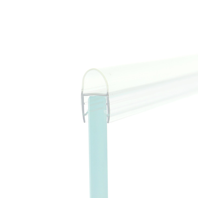 Ущільнювач для скляних дверей душових кабін (ФС07 КЛ)